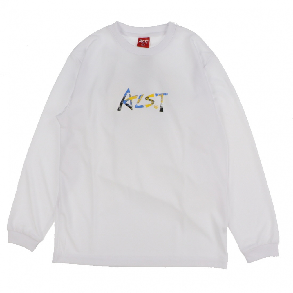 AXg Y fBX o[{[ TVc DRY L/S TVc GRUNGE LOGO VB24TS15 ALST