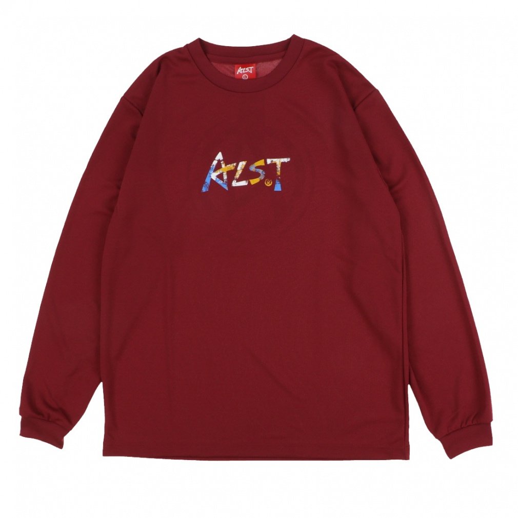 AXg Y fBX o[{[ TVc DRY L/S TVc GRUNGE LOGO VB24TS15 ALST