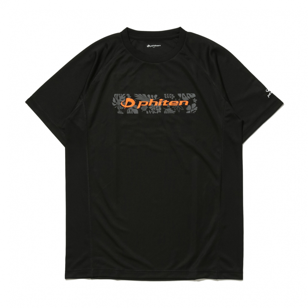 ファイテン メンズ レディス バレーボール 半袖Tシャツ RAKUシャツSPORTS (SMOOTH DRY) JG473 phiten