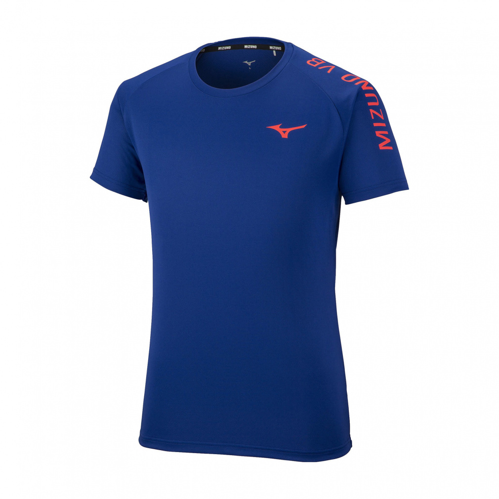 ミズノ メンズ レディス バレーボール 半袖プラクティスシャツ Basicプラクティスシャツ 半袖 MIZUNO