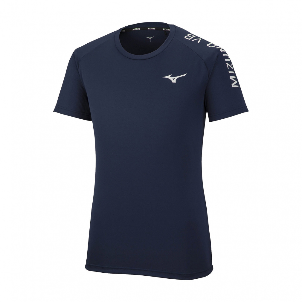 ミズノ メンズ レディス バレーボール 半袖プラクティスシャツ Basicプラクティスシャツ 半袖 MIZUNO