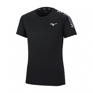 Basicプラクティスシャツ 半袖(ブラック-S)