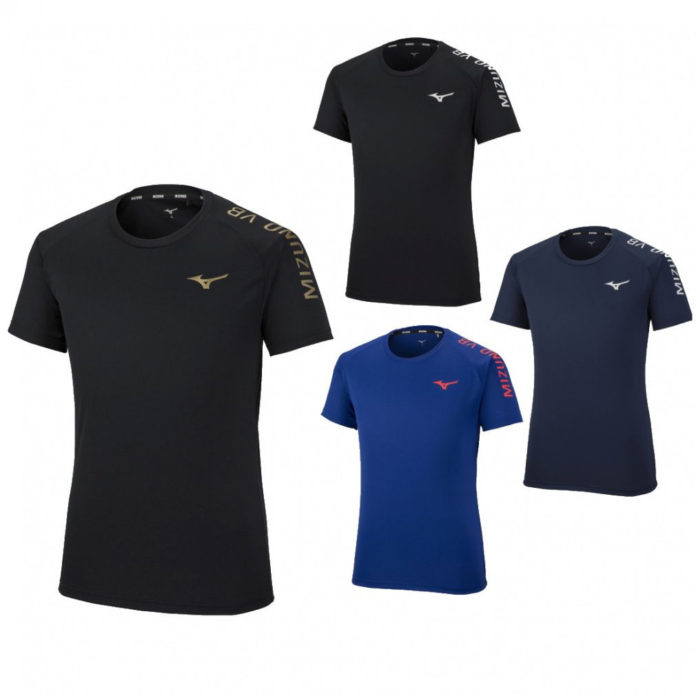 ミズノ メンズ レディス バレーボール 半袖プラクティスシャツ Basic
