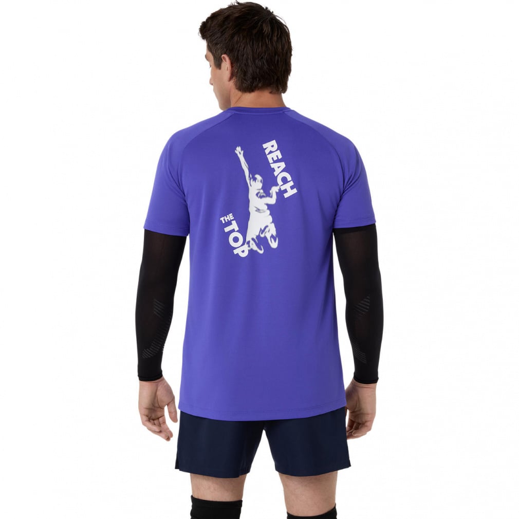 Hayle バレーボールシャツ Lサイズ 青 バレーボールスコアボード | バレーボール | バレーボールTシャツ