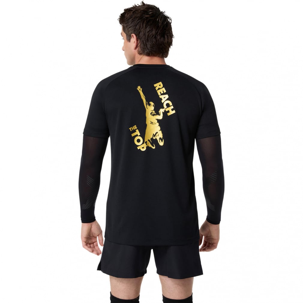 アシックス メンズ レディス バレーボール 半袖Tシャツ プラクティス