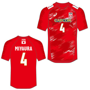 アシックス バレーボール 半袖Tシャツ 2026 バレーボール男子日本代表