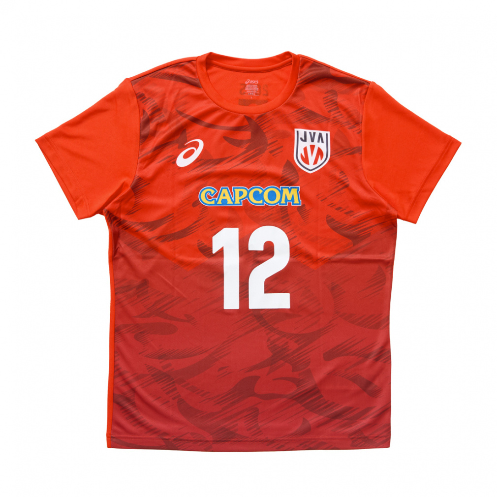 [ラストワン] 2025年 バレーボール男子日本代表 応援Tシャツ 西田 XL アシックス（ASICS）（メンズ、レディース）バレーボールウェア