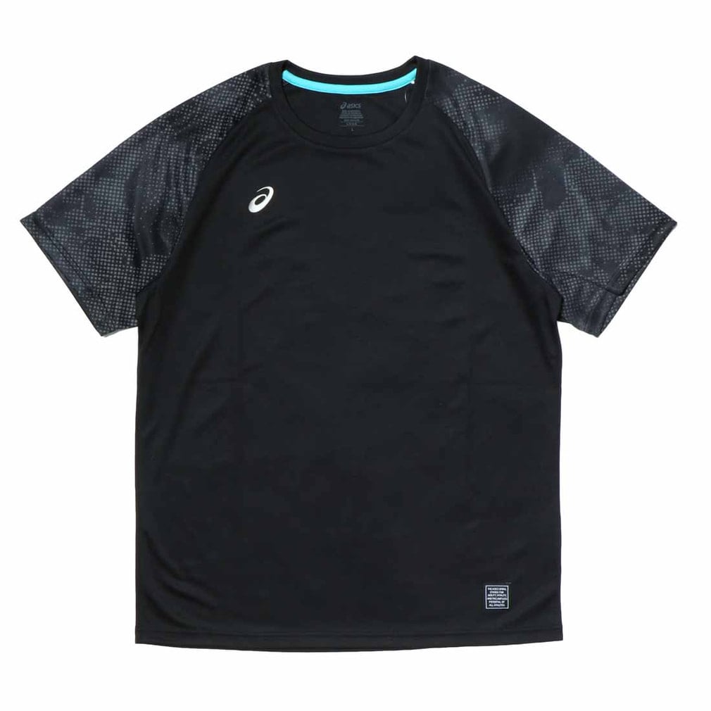 アシックス メンズ レディス バレーボール 半袖Tシャツ DRY SHORT