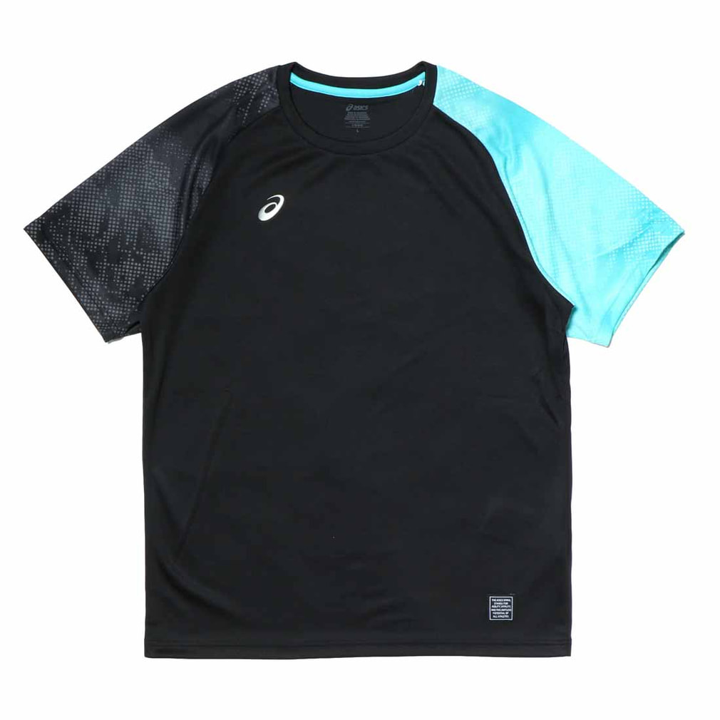 アシックス メンズ レディス バレーボール 半袖Tシャツ DRY SHORT