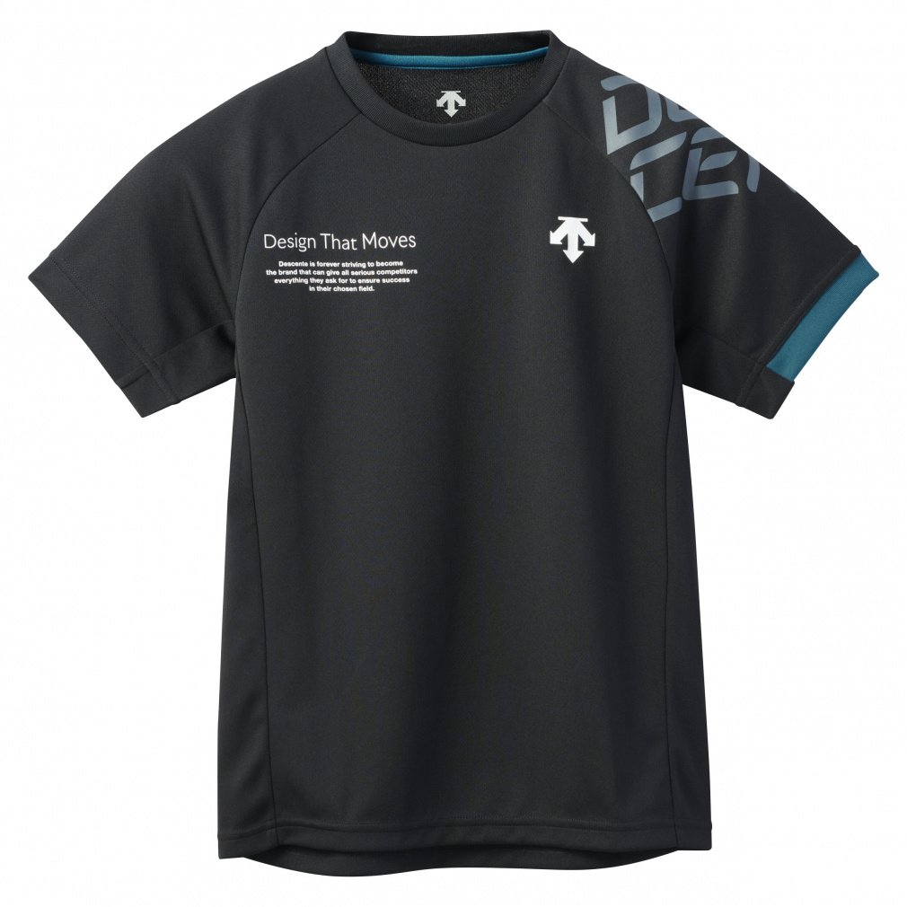 デサント メンズ レディス バレーボール 半袖プラクティスシャツ 半袖バレーシャツ DV5SHT03J DESCENTE