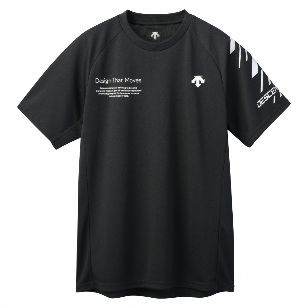 デサント メンズ レディス バレーボール アルペン・スポーツデポ限定デザイン 半袖プラクティスシャツ 半袖バレーシャツ DV5SHTA1UB DESCENTE