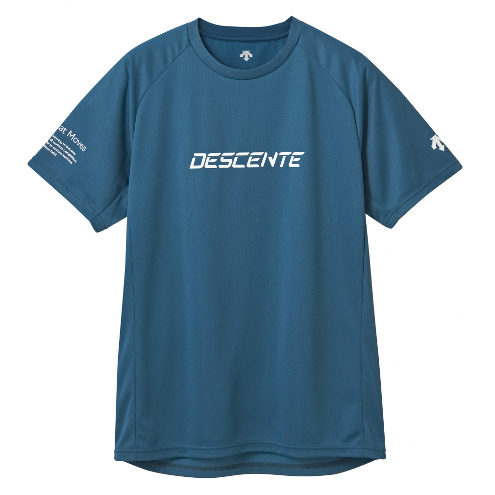 デサント メンズ レディス バレーボール 半袖プラクティスシャツ 半袖バレーシャツ DV5SHT05U DESCENTE