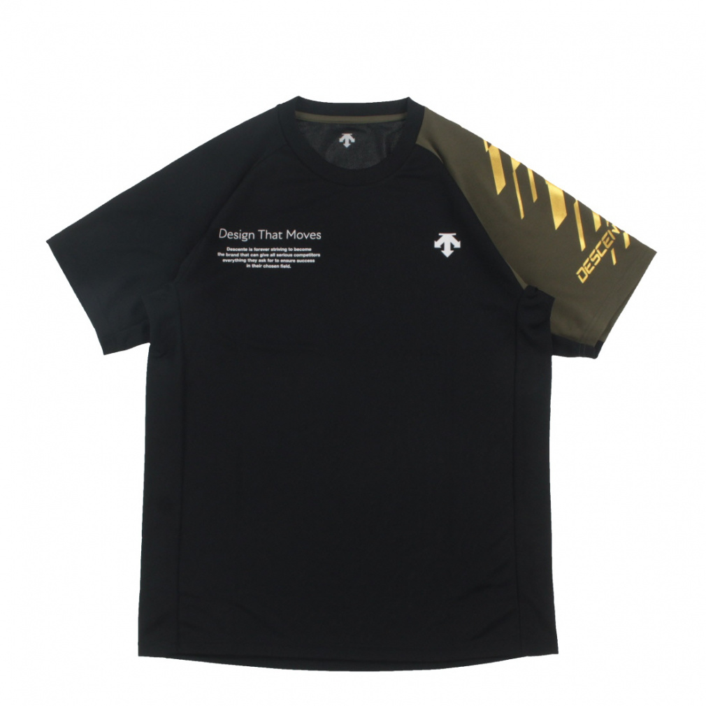 デサント メンズ レディス アルペン・スポーツデポ限定デザイン バレーボール 半袖プラクティスシャツ 半袖バレーボールシャツ DV5FHTA1UB DESCENTE