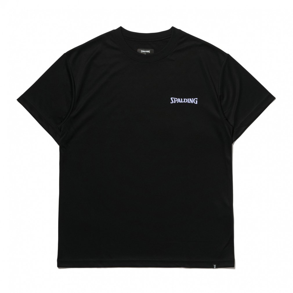 スポルディング メンズ レディス バレーボール 半袖プラクティスシャツ Tシャツ ウェイビー ネット MFTG バック SMT24016 SPALDING
