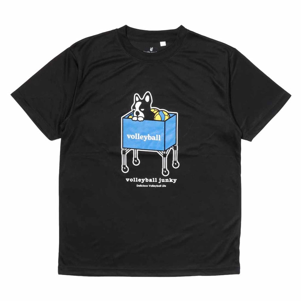 バレーボールジャンキー メンズ レディス バレーボール 半袖Tシャツ