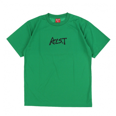 DRY Tシャツ BK- BALL GRADATION(グリーン×ブラック-S)