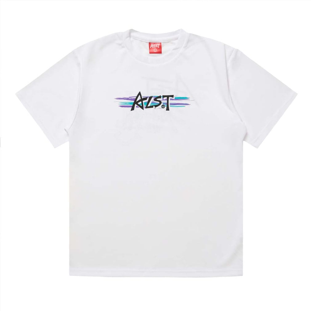 DRY Tシャツ JOKER(ホワイト×パープル-S)