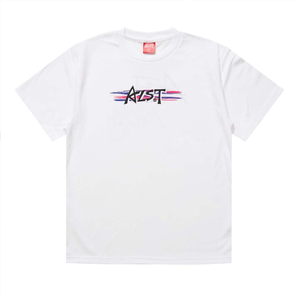 DRY Tシャツ JOKER(ホワイト×ピンク-S)