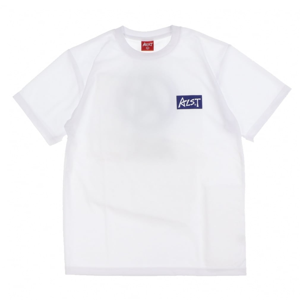 DRY Tシャツ (BACK GRADATION ICON)(ホワイト-S)