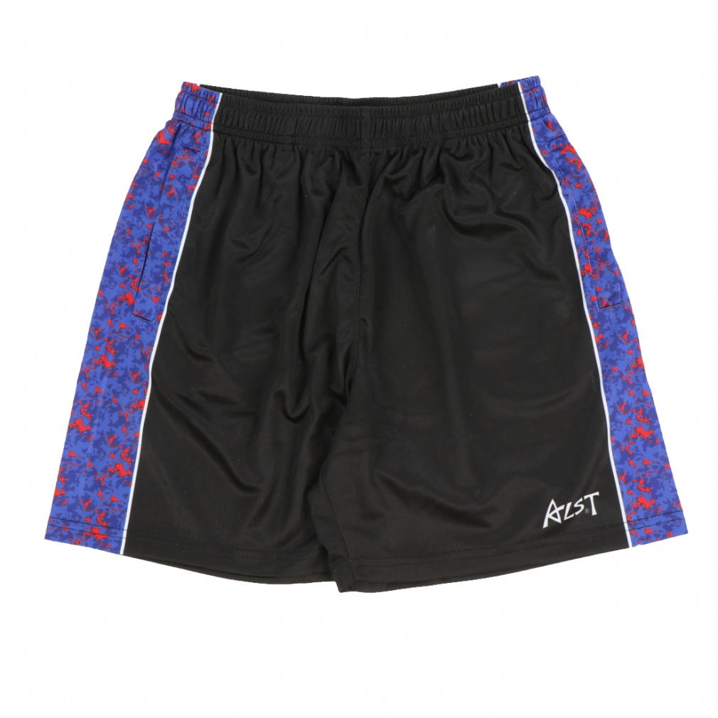 プラクティスパンツNOISE(ブラック×ブルー-S)