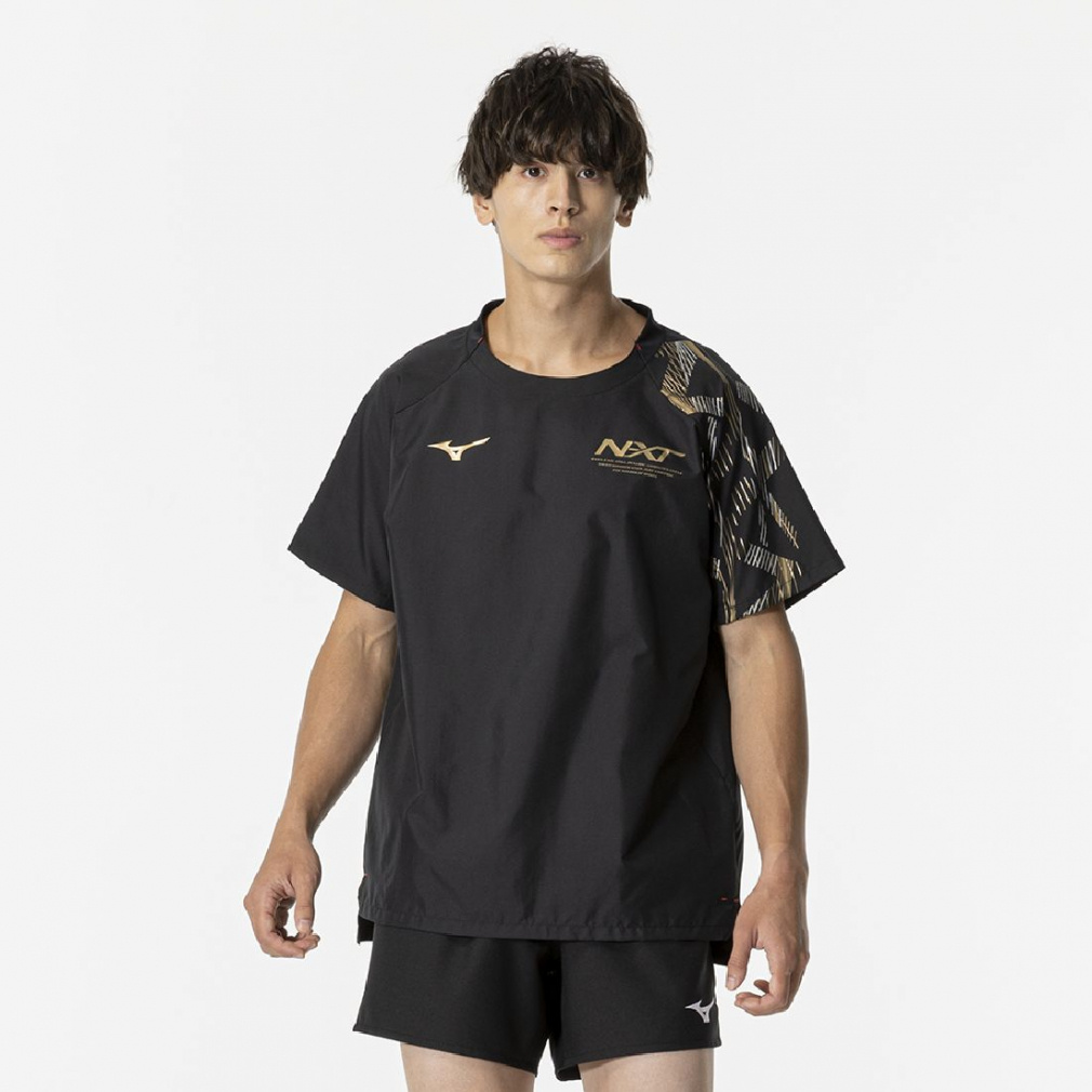 バレーボール日本代表ピステ ミズノ メンズ レディス バレーボール ピステ N-xtピステ(ハンソデ