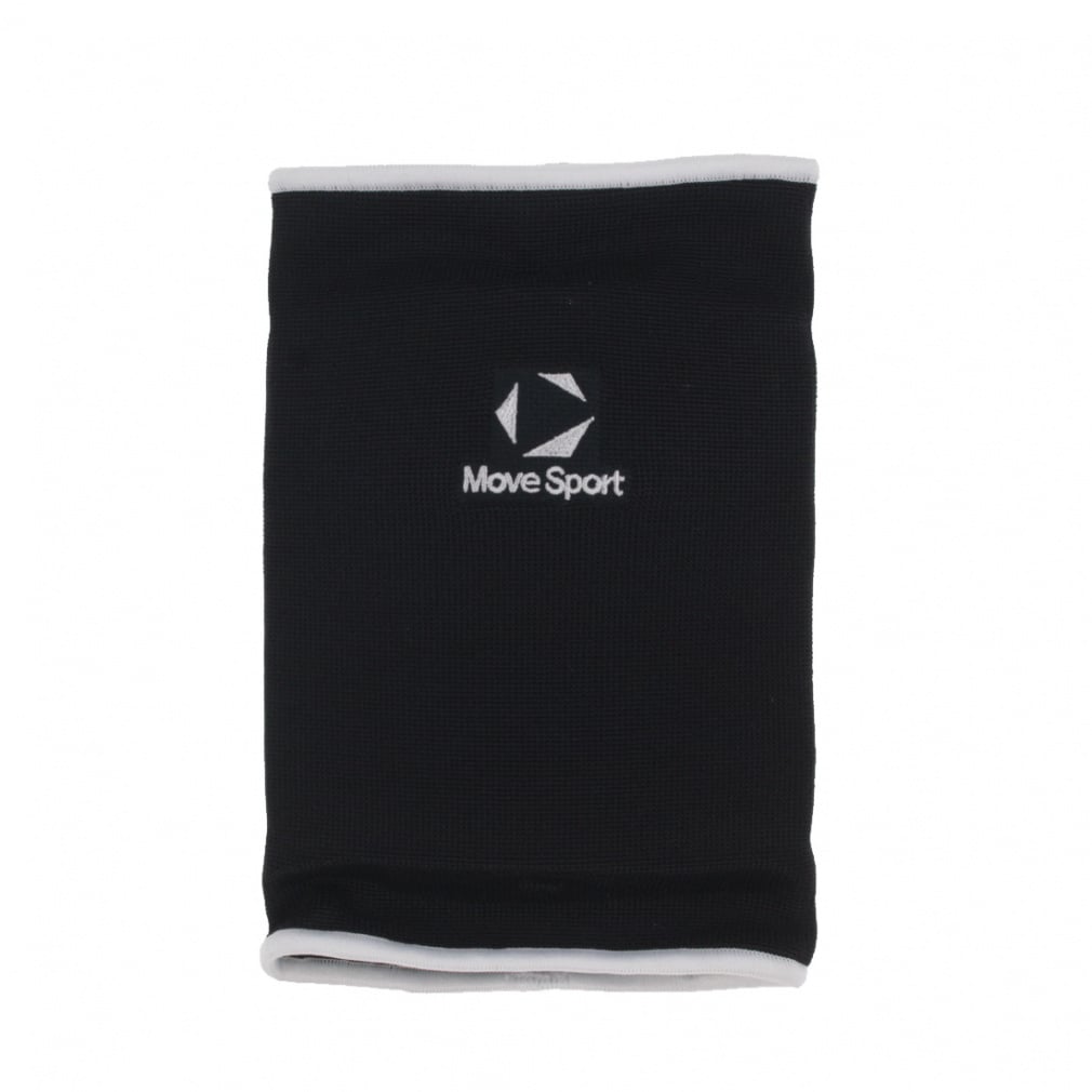 サポーター 膝用(ブラック×ホワイト-M)