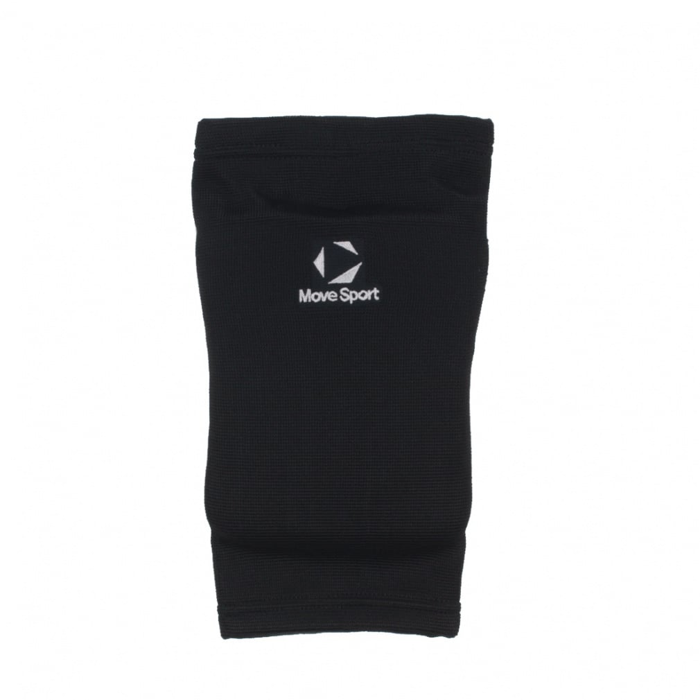 【VOLLEYBALL】ひざ用サポーター(ブラック×ホワイト-FREE)