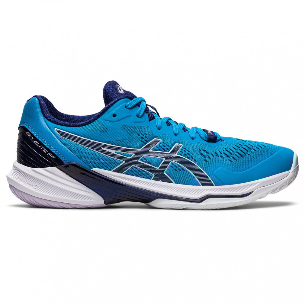 アシックス SKY ELITE FF 2 スカイ エリート FF 2 1051A064 メンズ レディス バレーボール シューズ 2E : ブルー asics