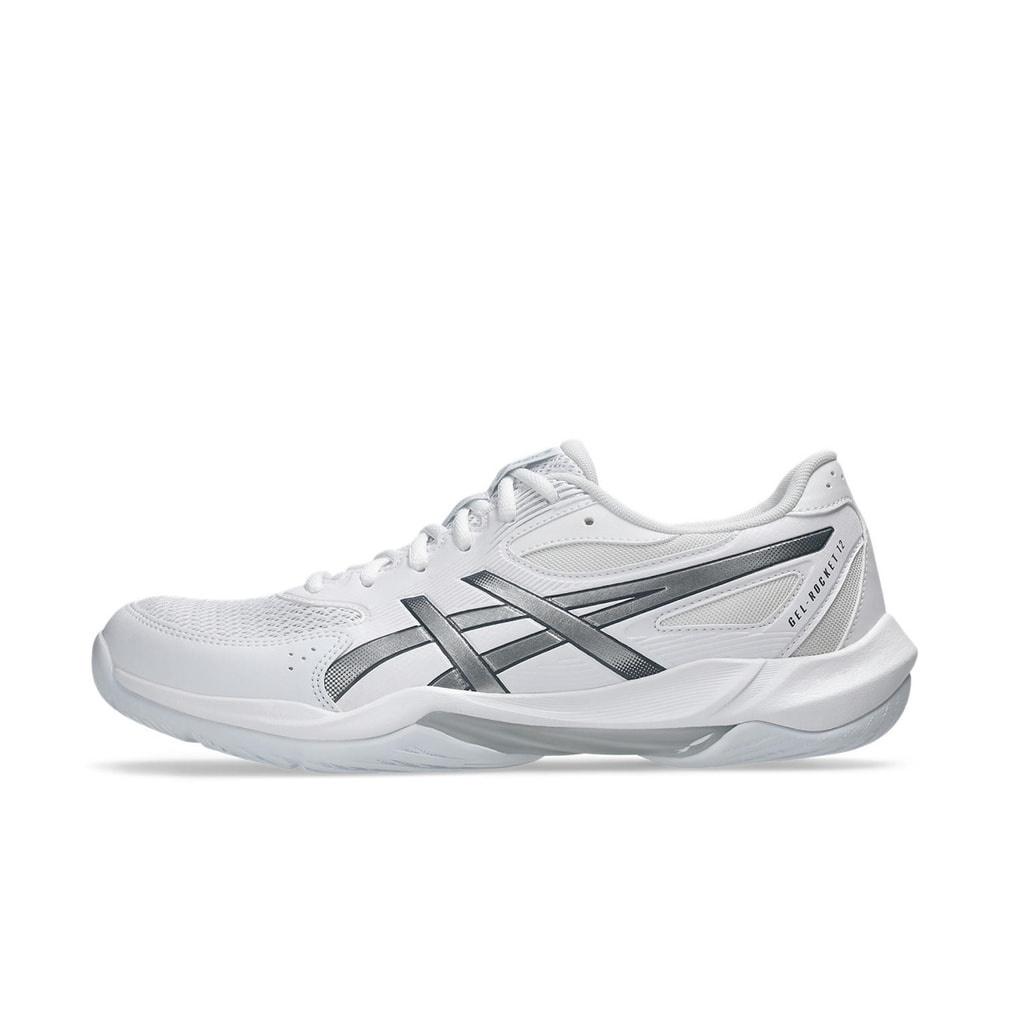 �A�V�b�N�X GEL-ROCKET 12 �Q�����P�b�g12 1073A080 �����Y ���f�B�X �o���[�{�[�� �V���[�Y : �z���C�g×�V���o�[ asics