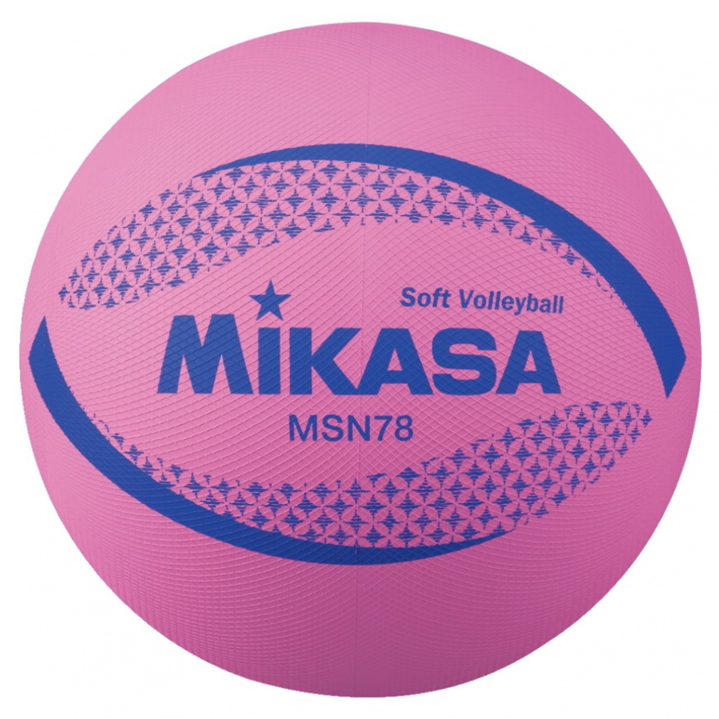 ソフトバレーボール ミカサ ソフトバレー 円周78cm 約210g ピンク (MSN78-P) バレーボール