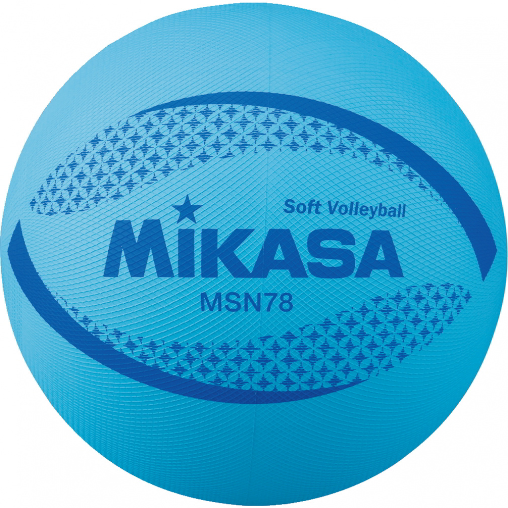 ミカサ ミカサ(MIKASA) カラーソフトバレーボール 検定球 MSN78-BL