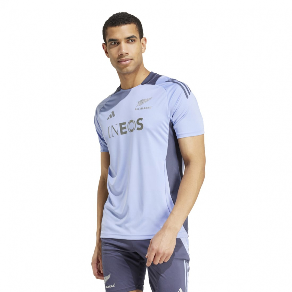 オールブラックス ラグビー AEROREADY 半袖Tシャツ(ペールブルー-3XL　メンズ)