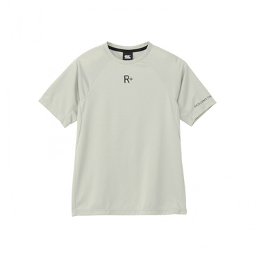 R+ FLEXCOOL CONTROL TEE アールプラス フレックスクールコントロールティー(ライトグレー-M　メンズ)