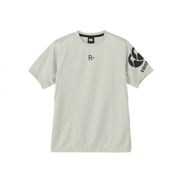 R+ FLEXCOOL CONTROL TEE アールプラス フレックスクールコントロールティー(ライトグレー-M　メンズ)
