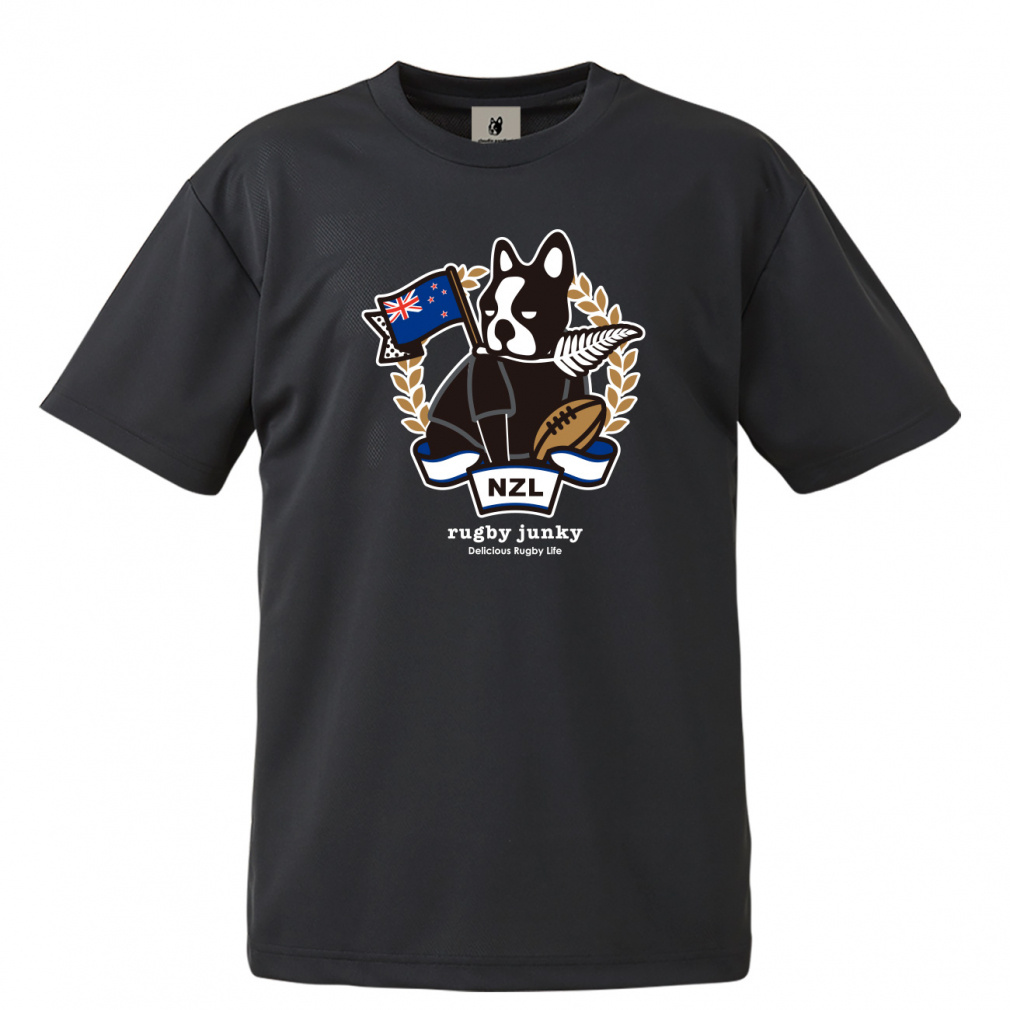 ラグビーTシャツ ラグビージャンキー メンズ レディス ラグビー NZL ラグビー 半袖