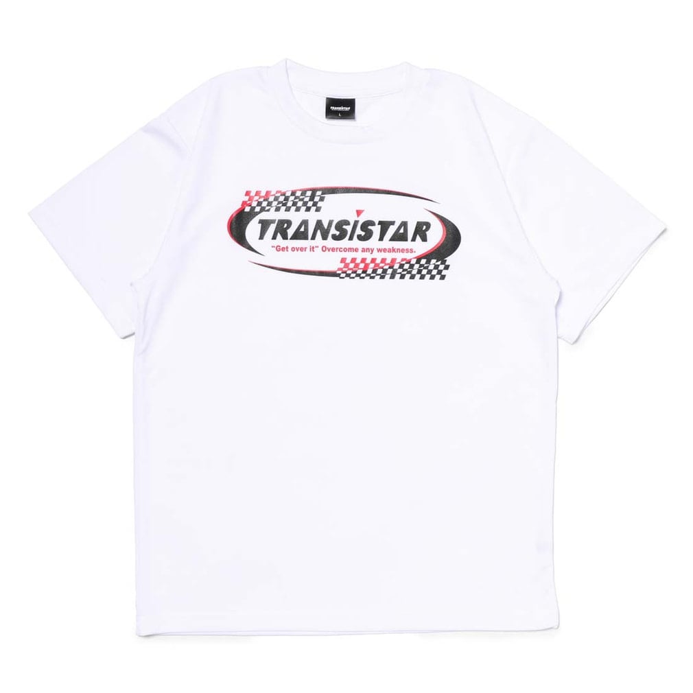 HB DRY S/S T-shirts CHECKER FLAG(ホワイト-S)