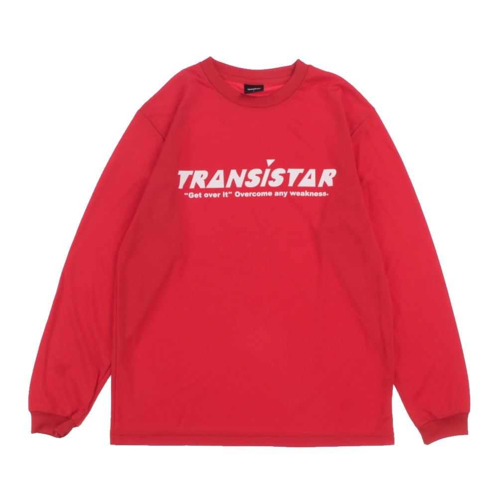 HB DRY L/S T-shirts Basic(レッド-S)