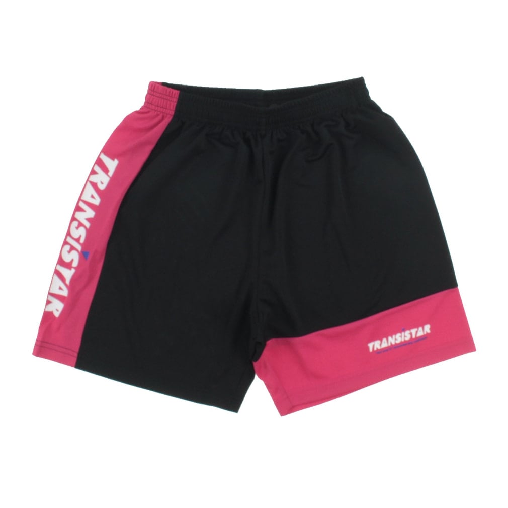 HB Game Pants SIDE LOGO(ブラック×ピンク-S)