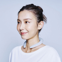 COOLOOP ネックリング Mサイズ ライトグレー