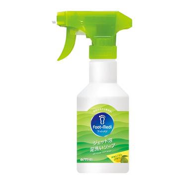 フットメジ ジェット泡 足洗いソープ 爽快シトラスの香り