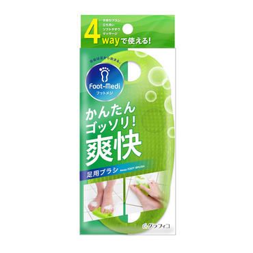 フットメジ4WAY足用ブラシ 65G