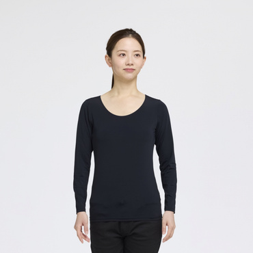 iCOOL アイクールインナー Uネック長袖Tシャツ