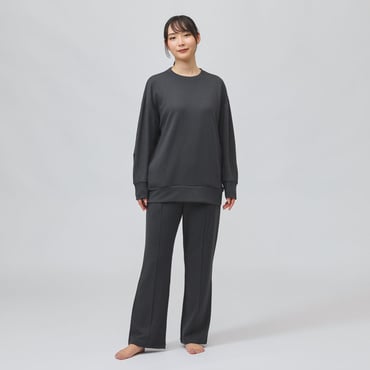 リカバリーウェア TIGORA SLEEP 上下セット 長袖Tシャツ ロングパンツ スウェット素材 一般医療機器