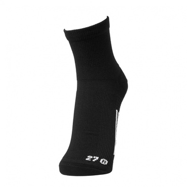 ギュっとピタッとスポーツくつした ハイサポートショート丈(ブラック-24-25cm)