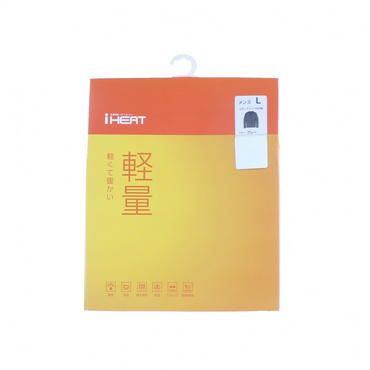 iHEAT 軽量 Vネック長袖インナー