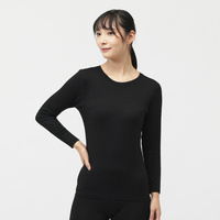 iHEAT +5℃インナー クルーネック長袖インナー
