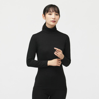 iHEAT +5℃インナー タートルネック長袖インナー