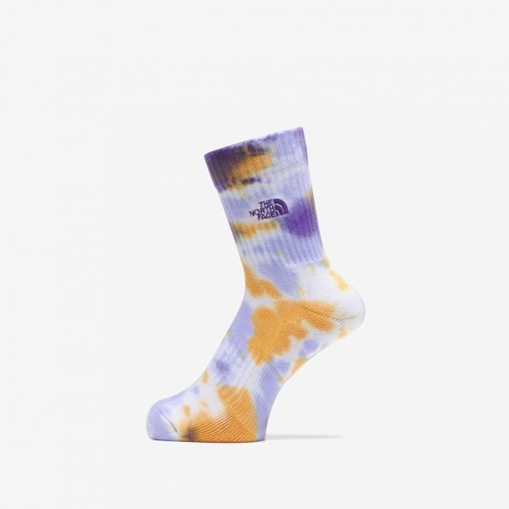 Tie Dye Crew タイ ダイ クルー(パープル×ブルー-25-27cm)