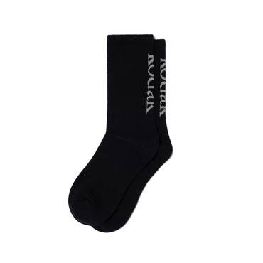 Back Color Logo Crew Socks