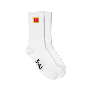 Color Plus Mini Logo Crew Socks